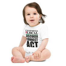 Load image into Gallery viewer, California Local - Discover Connect Act - Baby short sleeve one piece