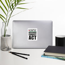 Load image into Gallery viewer, California Local - Discover Connect Act Sticker
