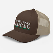 Load image into Gallery viewer, California Local - Trucker Cap, Embroidered Logo
