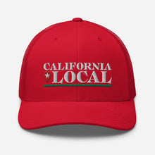 Load image into Gallery viewer, California Local - Trucker Cap, Embroidered Logo