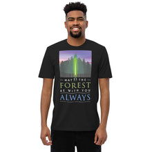 Load image into Gallery viewer, May the Forest Be With You, Always T-shirt - Unisex, Eco-Friendly, Recycled - Star Wars Parody Shirt