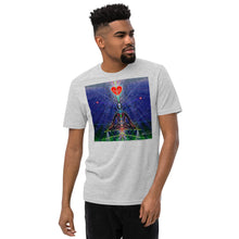 Load image into Gallery viewer, Heart Meditation #2 by Felipe Restrepo - Unisex recycled t-shirt