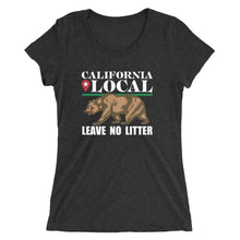 Load image into Gallery viewer, California Local - Leave No Litter Women's Tri-Blend Tee