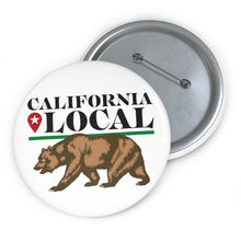 Load image into Gallery viewer, California Local - Wear The Bear Pin Buttons
