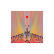Load image into Gallery viewer, Heart Meditation #4 by artist Felipe Restrepo - Sticker
