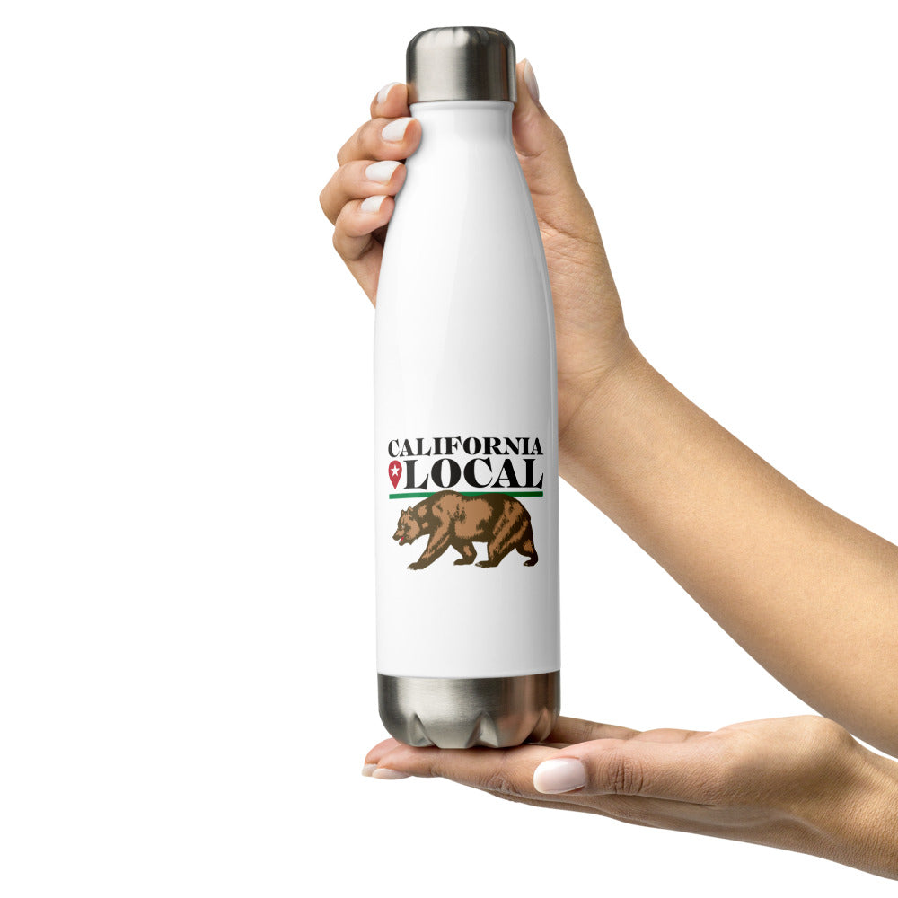 California Local - Wear The Bear Stainless Steel Water Bottle