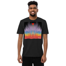 Load image into Gallery viewer, Heart Meditation #6 by Felipe Restrepo - Unisex recycled t-shirt
