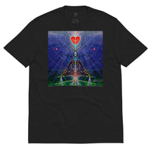 Load image into Gallery viewer, Heart Meditation #2 by Felipe Restrepo - Unisex recycled t-shirt
