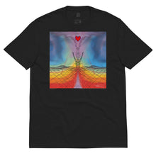 Load image into Gallery viewer, Heart Meditation #1 by Felipe Restrepo - Unisex recycled t-shirt
