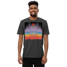 Load image into Gallery viewer, Heart Meditation #6 by Felipe Restrepo - Unisex recycled t-shirt
