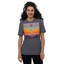 Load image into Gallery viewer, Heart Meditation #5 by Felipe Restrepo - Unisex recycled t-shirt
