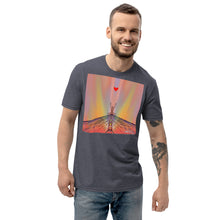 Load image into Gallery viewer, Heart Meditation #4 by Felipe Restrepo - Unisex recycled t-shirt
