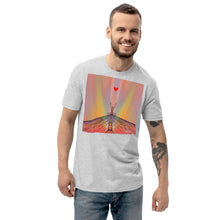 Load image into Gallery viewer, Heart Meditation #4 by Felipe Restrepo - Unisex recycled t-shirt
