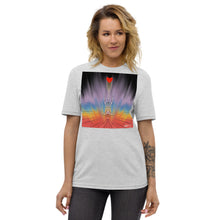 Load image into Gallery viewer, Heart Meditation #6 by Felipe Restrepo - Unisex recycled t-shirt
