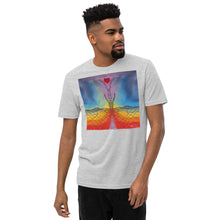 Load image into Gallery viewer, Heart Meditation #1 by Felipe Restrepo - Unisex recycled t-shirt
