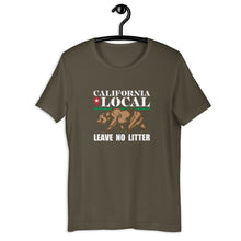 Load image into Gallery viewer, California Local - Leave No Litter Unisex T-Shirt
