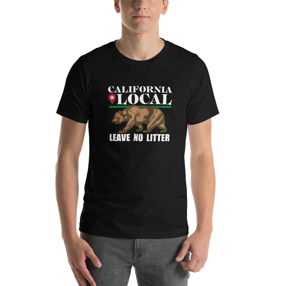 California Local - Leave No Litter Unisex T-Shirt