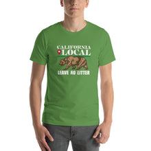 Load image into Gallery viewer, California Local - Leave No Litter Unisex T-Shirt
