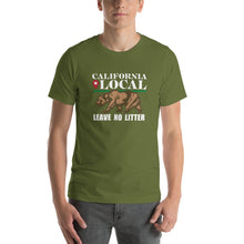 Load image into Gallery viewer, California Local - Leave No Litter Unisex T-Shirt

