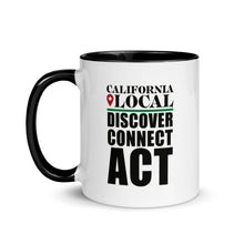 Load image into Gallery viewer, California Locals Make it Better - White Ceramic Mug with Color Inside
